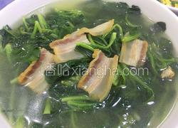 咸肉煮小青菜