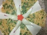 芹菜叶煎饼