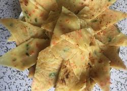 胡萝卜味鸡蛋煎饼