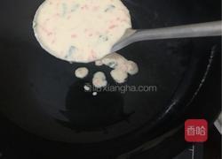 胡萝卜味鸡蛋煎饼的做法图解7