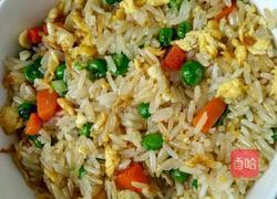 五彩蛋炒饭的做法图解6