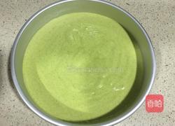 菠菜戚风蛋糕的做法图解17