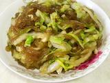 白菜炒红薯粉丝