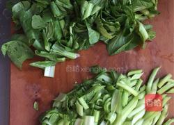 土猪肉炒菜苔的做法图解5
