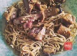 腊味鸭腿蒸千张丝的做法图解7