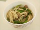 豆角猪肉面条的做法[图]