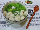 青菜鱼丸子汤