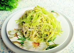 黄豆芽炒莴笋