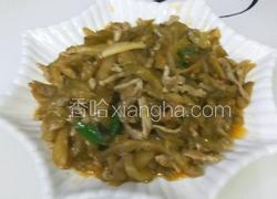 榨菜炒肉丝