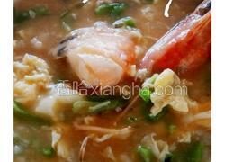 老屋私房菜海鲜疙瘩汤