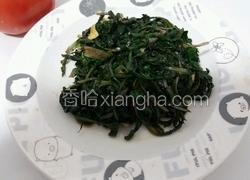 凉拌蒲公英