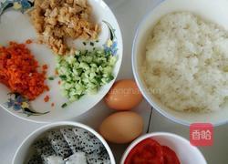 炒米饭的做法图解1