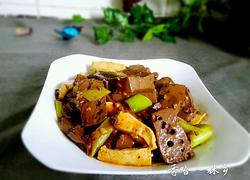 家常豆腐猪血