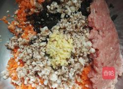 胡萝卜香菇猪肉饺的做法图解2