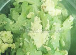 苦瓜蛋炒好先再混合的煮法
