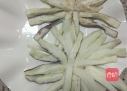 菊花茄子的做法图解4