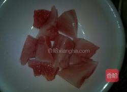 西瓜牛奶色拉的做法图解2