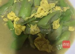 丝瓜炒蛋的做法图解3