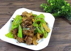 青椒炒鸭块