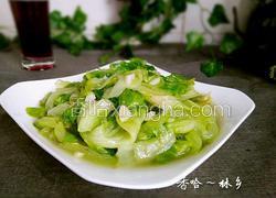 农家炒生菜