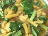 小白菜炖土豆