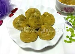榆钱玉米面窝头