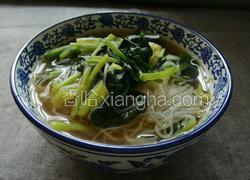 菠菜粉丝汤