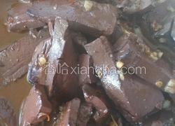 豆瓣酱炒猪血