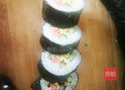 紫菜包饭日名寿司的做法图解8