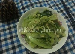 蒜末虾米生菜