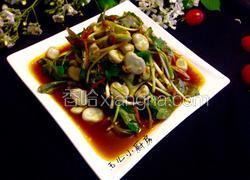 折耳根拌胡豆
