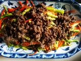 三丝牛肉
