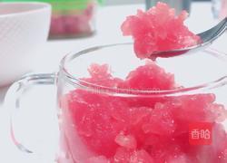 西瓜冰沙的做法图解4