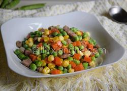 三丁炒肉粒