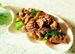 榨菜鸡胗花