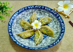 韭菜海米鸡蛋蒸饺
