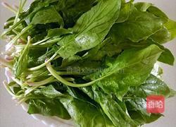 菠菜拌南瓜丁的做法图解3