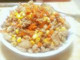 肉沫炒双甜的做法[图]