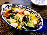 上汤鸡丝奶白菜