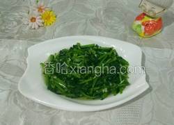 凉拌茼蒿