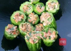 酿苦瓜的做法图解4