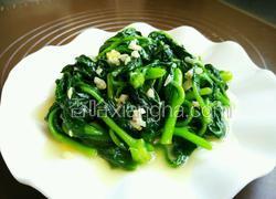 蒜泥炒木耳菜