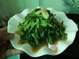 老屋私房菜清炒苔菜