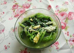菠菜蛋花汤