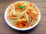 两丝炒鸡肉的做法[图]