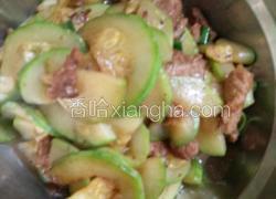 西葫芦炒肉
