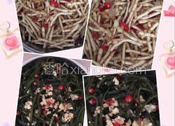 凉拌海带、鱼腥草