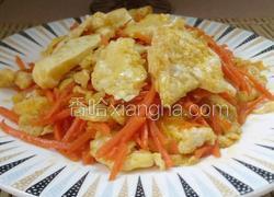 胡萝卜炒鸡蛋