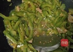 苦瓜炒肉的做法图解9