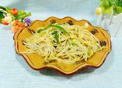 炒黄豆芽